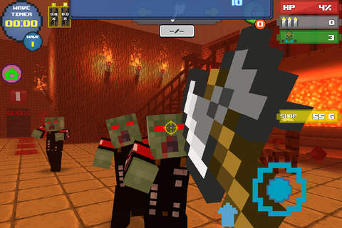 Mutant Zombie World Survival 3D - Block Apocalypse Multiplayer Mine Mini Game screenshot 2