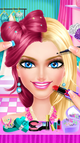 【免費遊戲App】Prom Night: Hair Fashion Rescue! Hairstyle, Cut & Design-APP點子