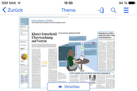 Luzerner Nachrichten - ePaper screenshot 3