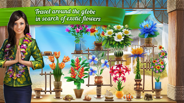 【免費遊戲App】Flower House-APP點子