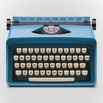 Typing Writer LOGO-APP點子