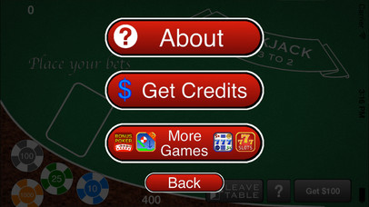 Screenshot 3 AAA Blackjack– Бесплатный игорный симулятор казино Блэкджек 21