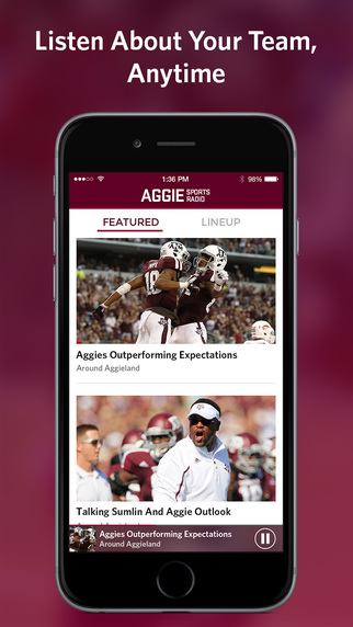 【免費運動App】Aggie Sports Radio-APP點子