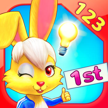 Wonder Bunny Math Race: 1st Grade App for Numbers, Addition and Subtraction LOGO-APP點子