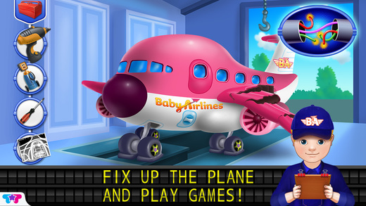 【免費遊戲App】Baby Airlines - Airport Adventures-APP點子