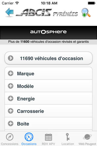 Abcis Peugeot (Pyrénées-Atlantiques) screenshot 3
