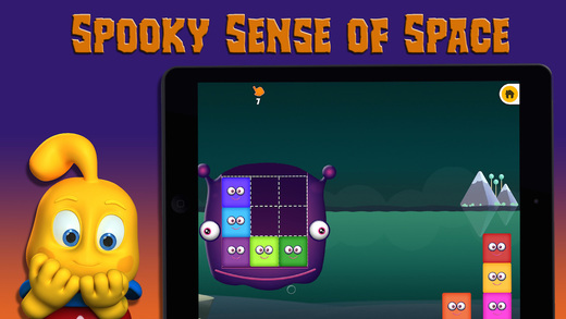 Monster Block Puzzle: Eerie Space and Shape Logic Quest FREE