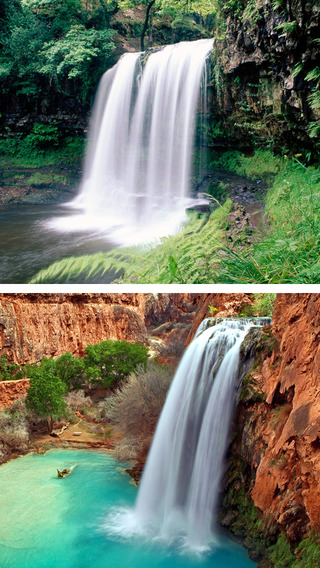 免費下載娛樂APP|Cool Waterfall Wallpapers - Natural Pictures of Streams,Dams and High Water falls Retina Backgrounds app開箱文|APP開箱王