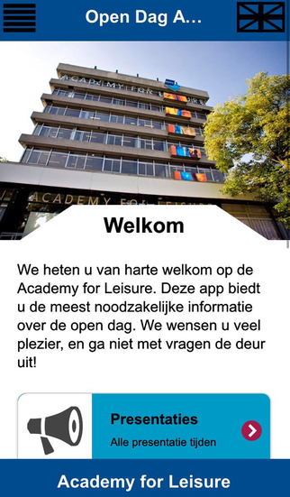 Academy for Leisure open dag