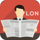 London News. Latest breaking news (world, local, sport, lifestyle, cooking). Events and weather forecast. mobile app icon