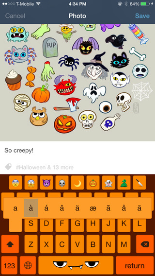 【免費生活App】Custom Keyboard Halloween Edition-APP點子