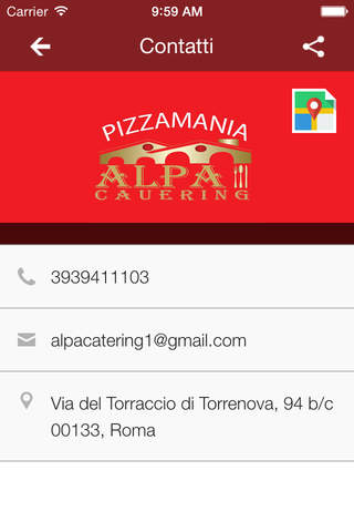 Pizza Mania Catering screenshot 2