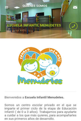 Escuela Infantil Menudetes screenshot 2