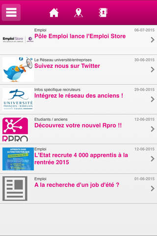 RPro Le réseau screenshot 4