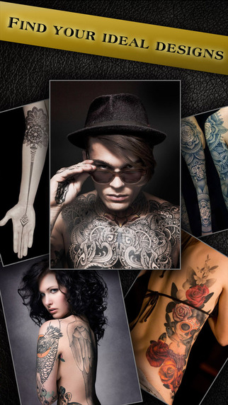 Tattoo Text FREE - Photo Editor to add tattoo on body art inked artist fonts on pic