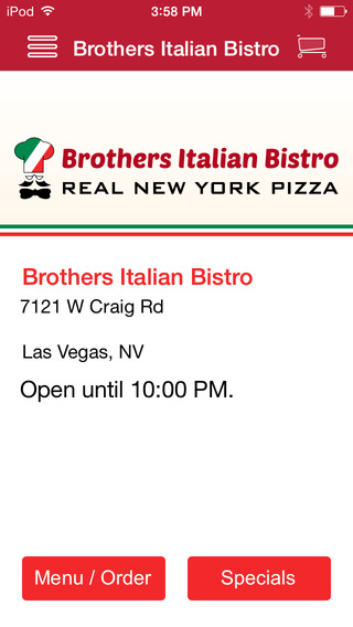 【免費生活App】Brothers Italian Bistro-APP點子