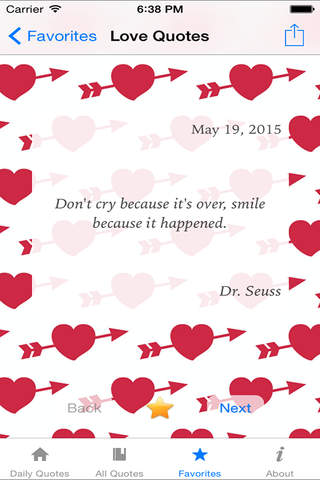 Love Quotes and Famous Saying : 365 Days screenshot 3