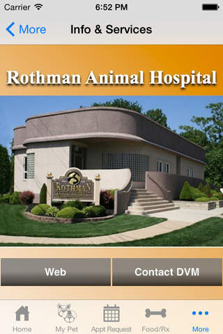 Rothman Animal Hospital screenshot 3