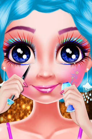 Beautiful Girl Face Paint - Pretty Princess Fantasy Makeup/Fashion Design Salon screenshot 3