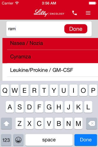 Lilly Oncology Clinical Trials App screenshot 4