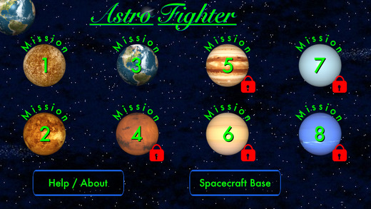 【免費遊戲App】Astro Fighter Free-APP點子