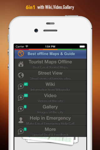 Edmonton Tour Guide: Offline Maps with Street View and Emergency Help Info screenshot 2