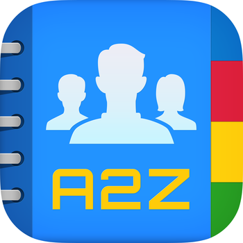 A2Z Contacts - Contact Manager, Edit Groups, Send Group Emails & Text Messages LOGO-APP點子