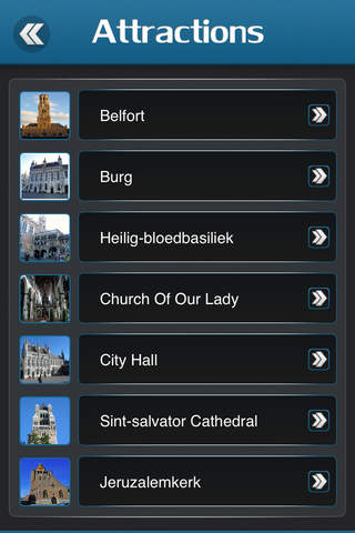 Bruges City Offline Travel Guide screenshot 3