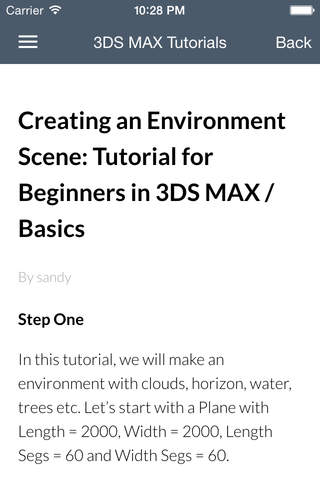 3DS MAX Tutorials - 3ds Max  Complete Reference Guide Pro version screenshot 2