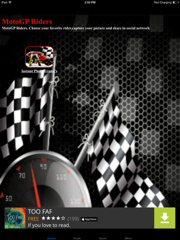 MotoGP Riders Photo Montage iPad Version screenshot 2