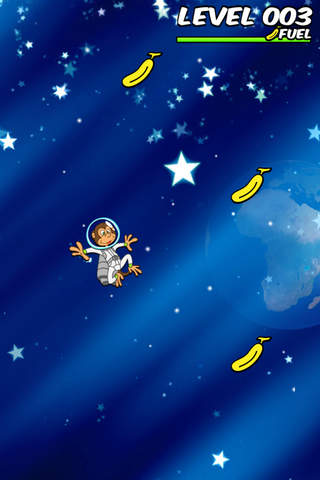Space Monkey - Amazing Planet Banana Seeker screenshot 2