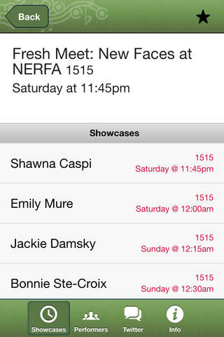 Nerfa Conference App screenshot 3