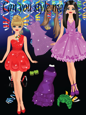 【免費遊戲App】Girls Party Dress up-APP點子