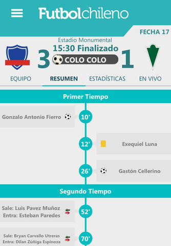 Futbol Chileno screenshot 3