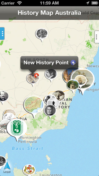 【免費交通運輸App】History Map Australia-APP點子