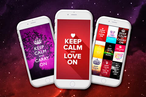 Keep Calm Wallpaper – Cool Poster.s + Amazing Inspirational Quotes For Background screenshot 3