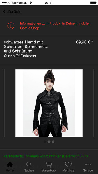 【免費生活App】DarXity - Dein Gothic Shop aus Leipzig-APP點子