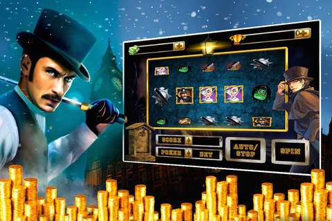 A Sherlock Slots - FREE Casino, Video Poker, Win & More screenshot 2