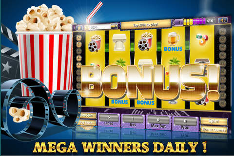 2015 Fire & Diamond Casino - (Big Win World Legends) Pro 3D Vegas Slots Blitz screenshot 2