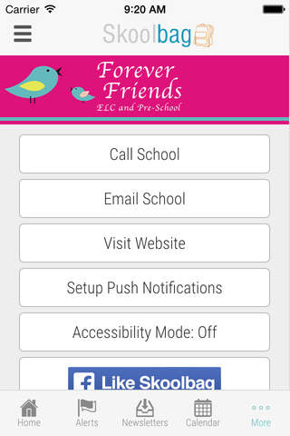 Forever Friends Eary Learning Centre and Pre School - Skoolbag screenshot 4