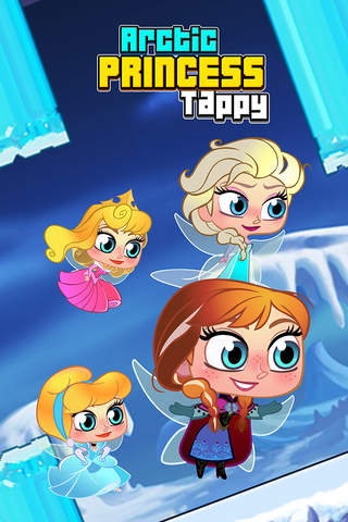 Arctic Princess Tappy - Little Snow Queen Escape Jump From Ice Valley screenshot 2