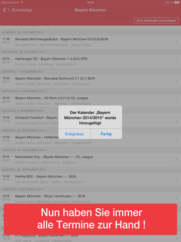 免費下載運動APP|Bundesliga Spielplan - Alle Termine inklusive Ergebnisse in Ihren Kalender (FussballCal) app開箱文|APP開箱王