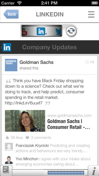 【免費財經App】Goldman Sachs - Make an Impact-APP點子