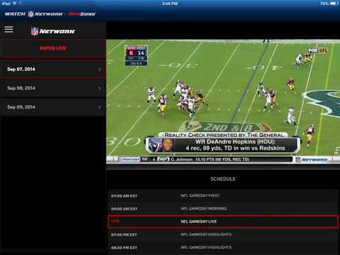 Watch NFL Networkのおすすめ画像3
