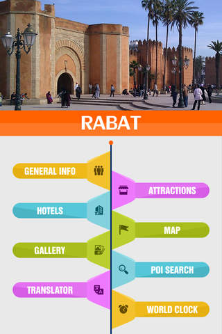 Rabat Offline Travel Guide screenshot 2