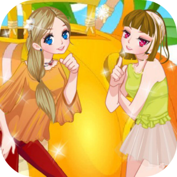 Two beautiful women 3 LOGO-APP點子