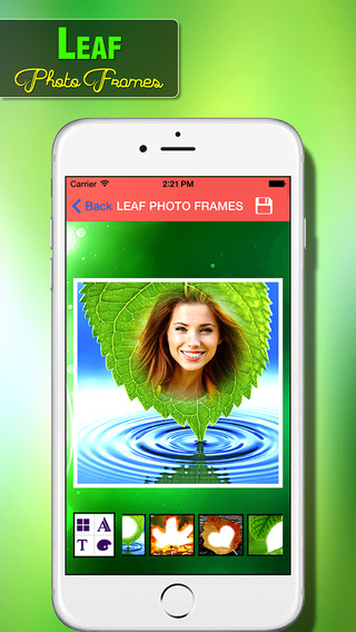 Leaf Photo Frames