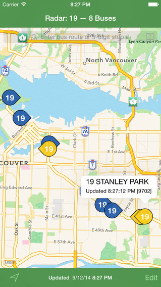Radar for Metro Vancouver Buses