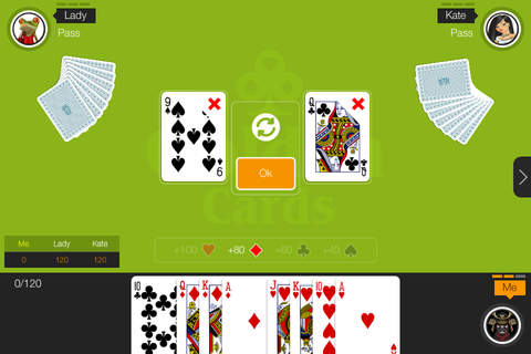 Card game 1000 online offline screenshot 3