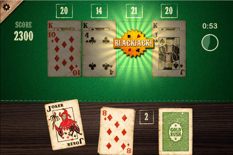 Blackjack 2 in 1 screenshot 3